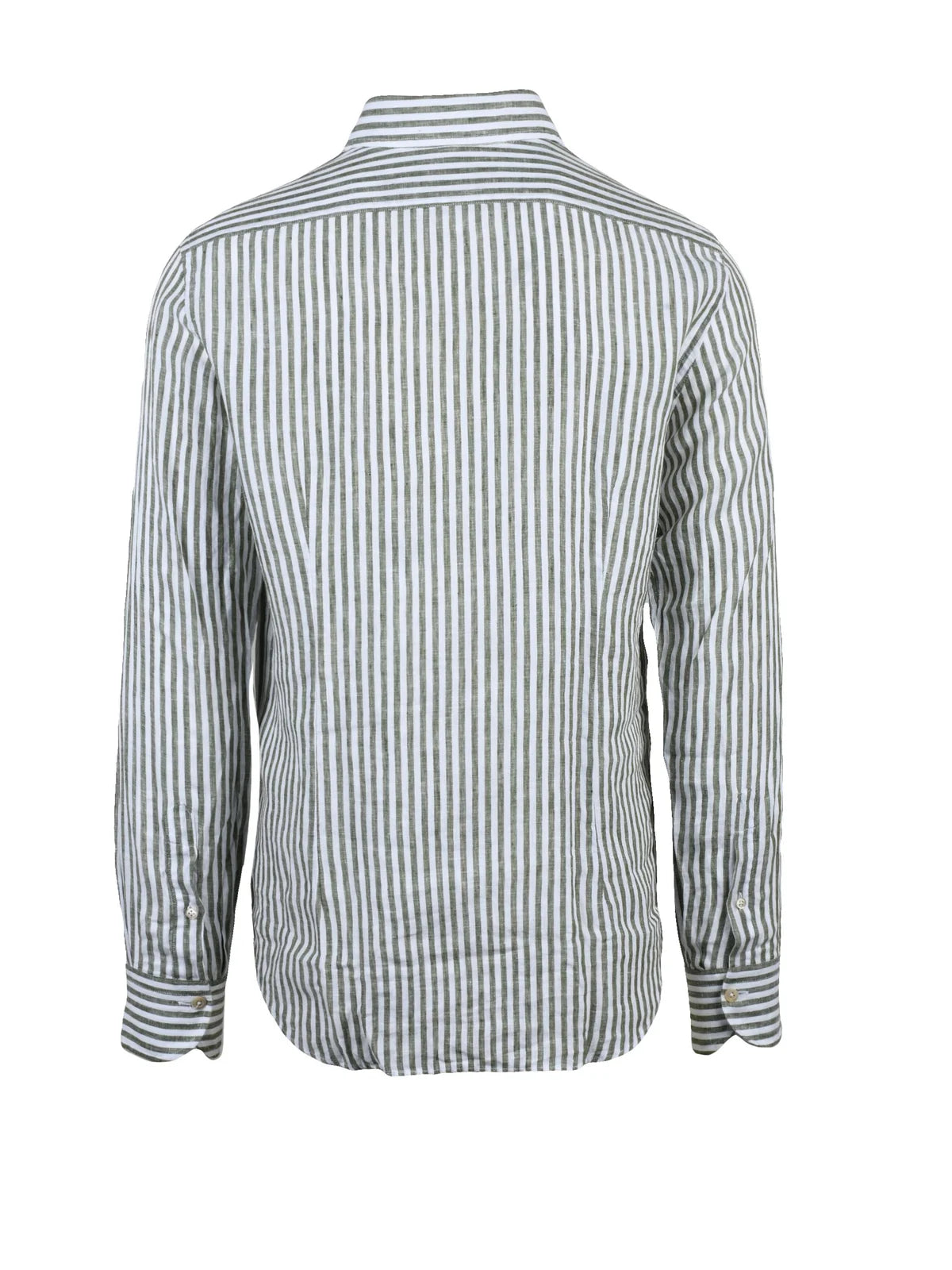 Grigio Camicia Lino - Bianco/Verde