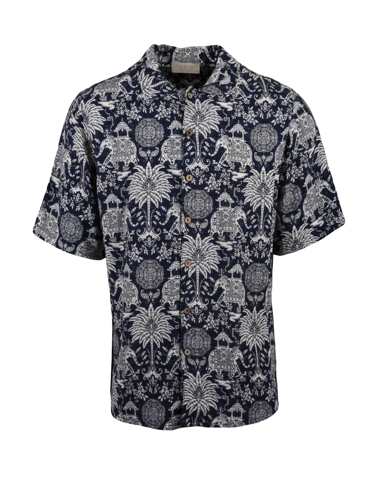 Tooco Camicia in Rayon - Colorato