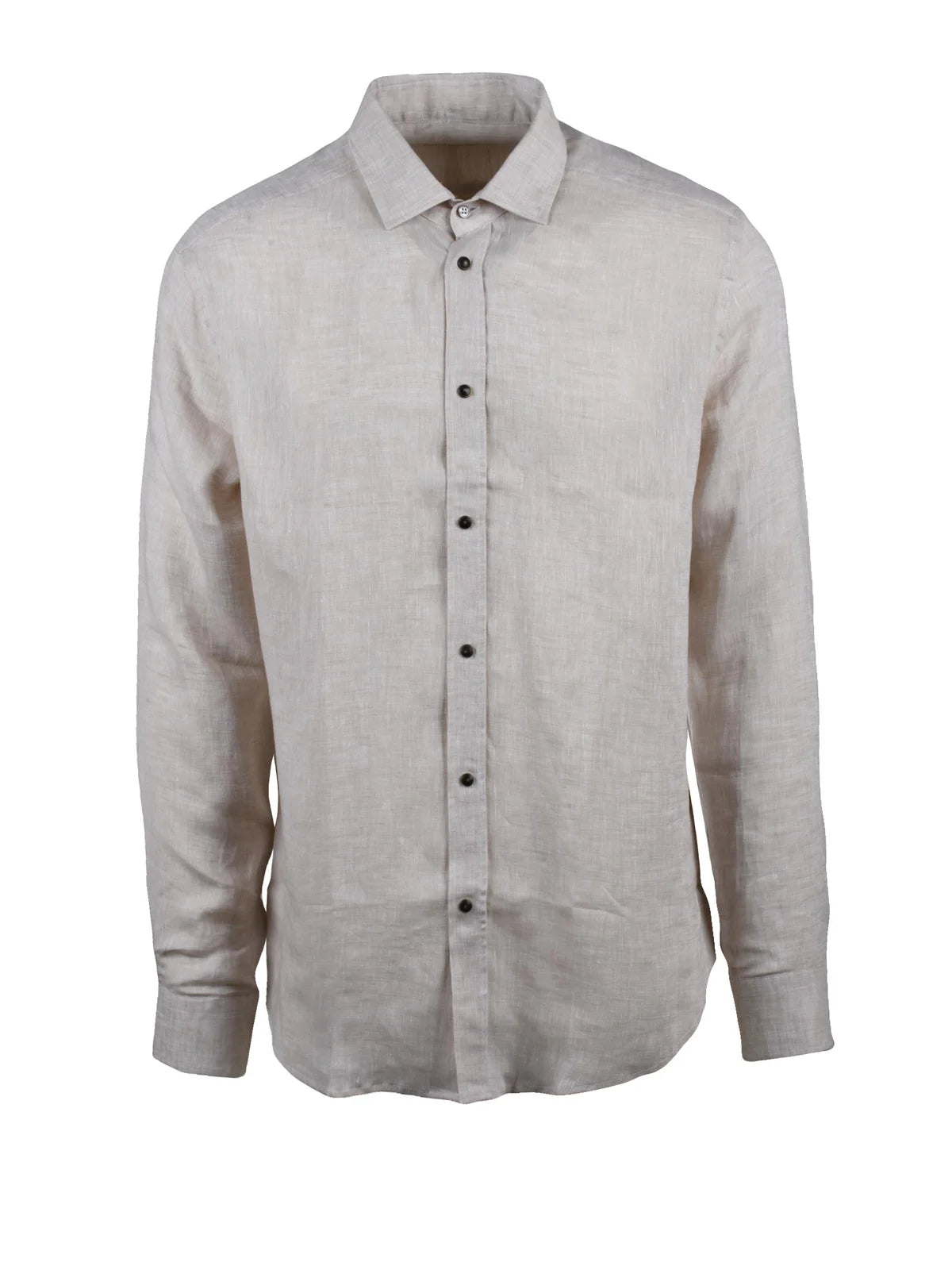 Deuxieme Camicia Lino - Beige