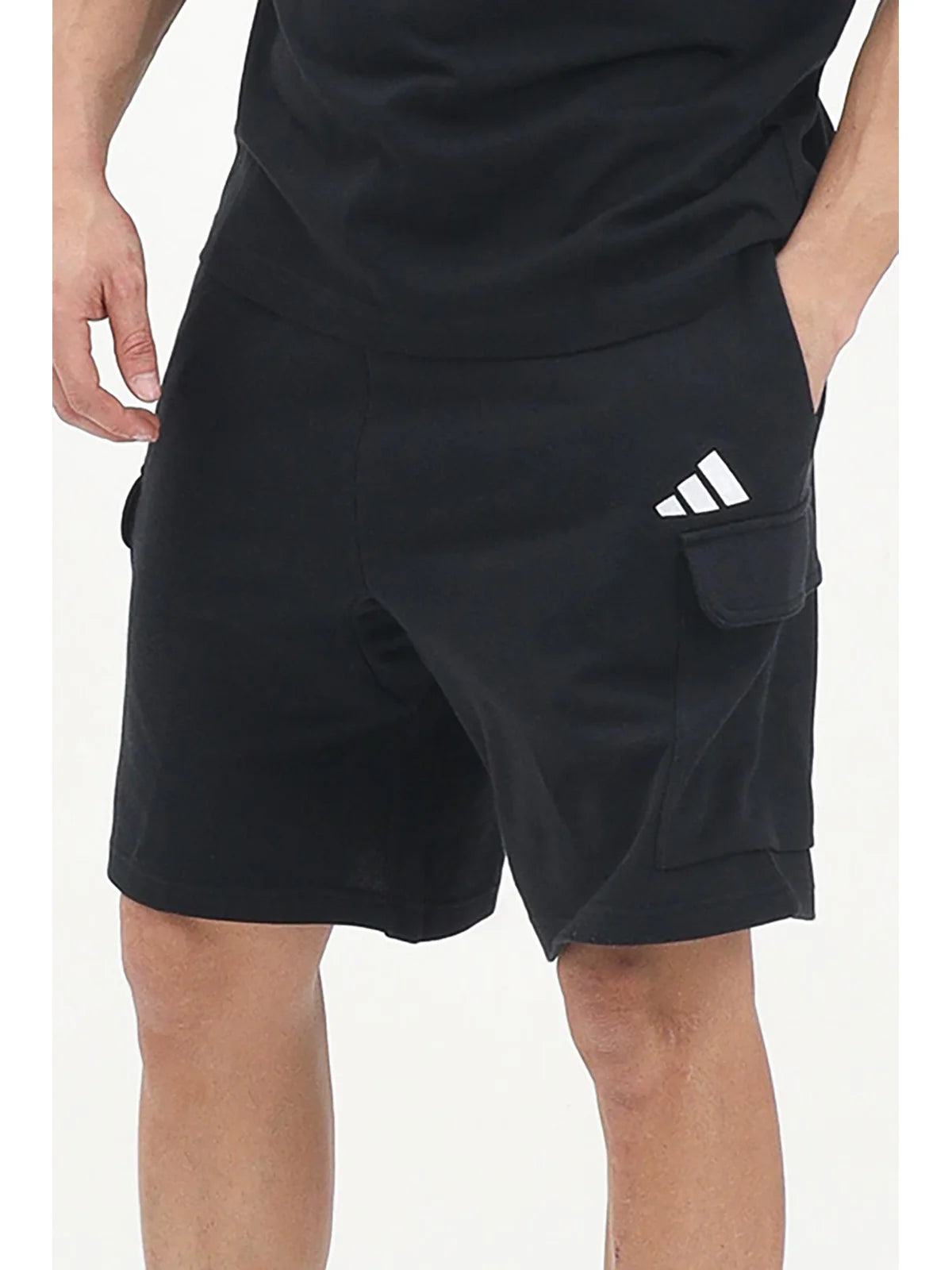 Adidas Shorts - Nero/Bianco