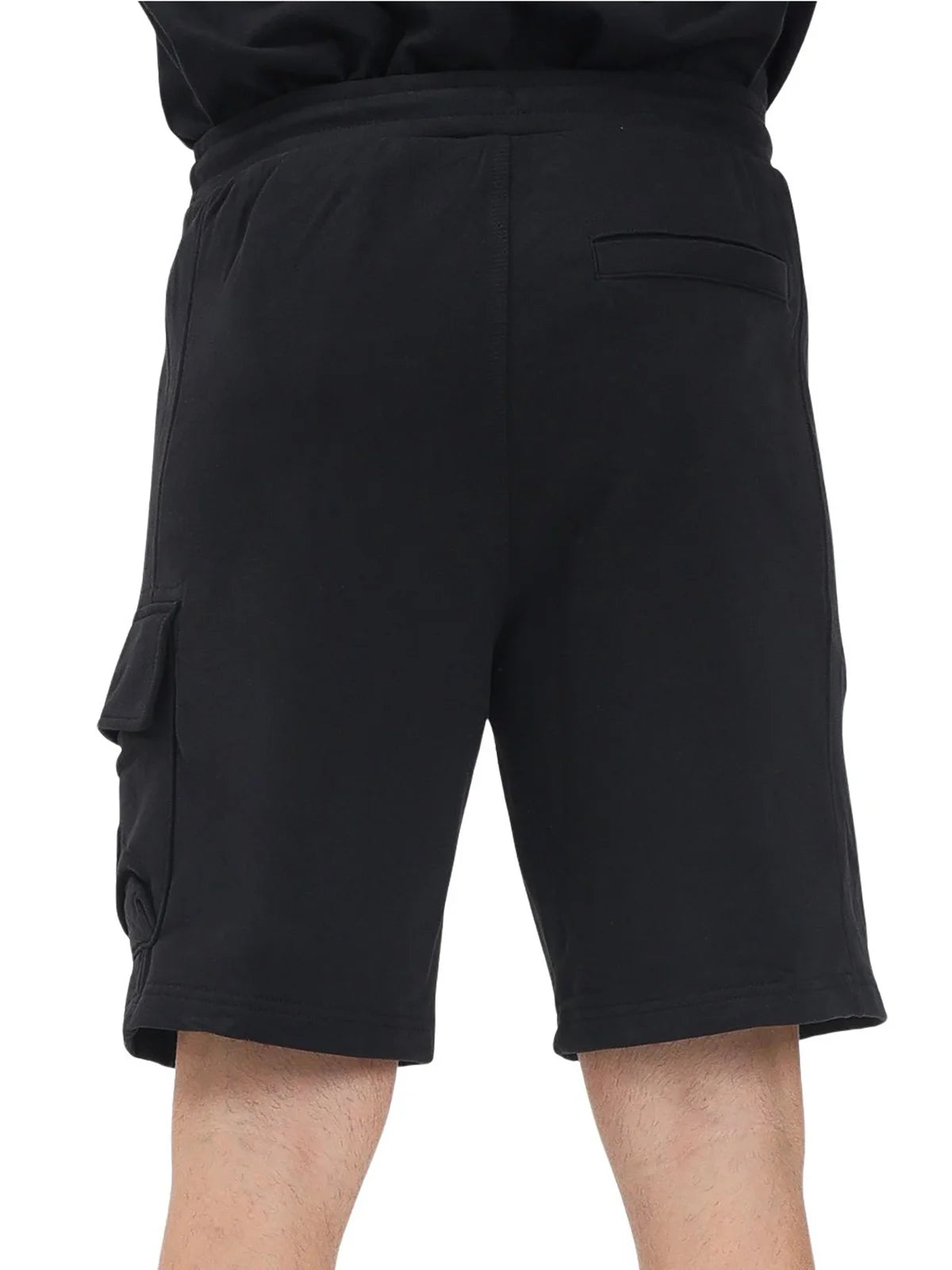 Calvin Klein Jeans Fleece Bermuda Shorts - Black