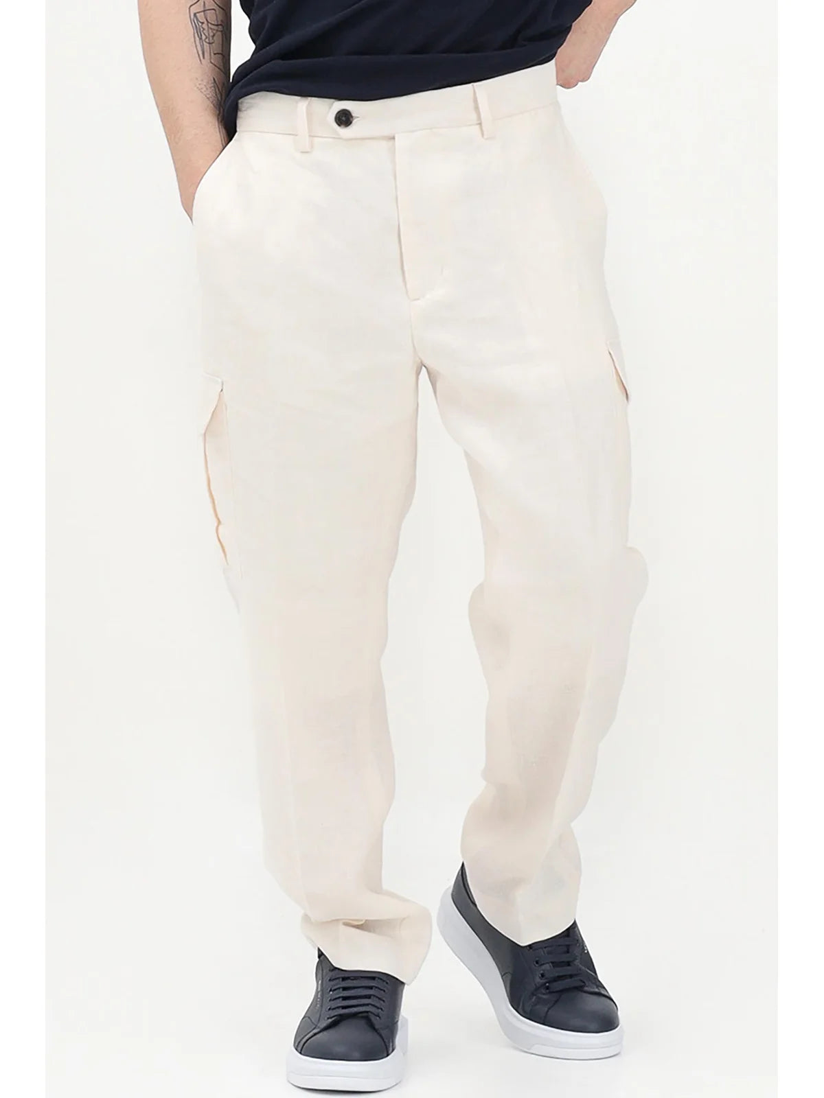 Tommy Hilfiger Cargo Pants - White