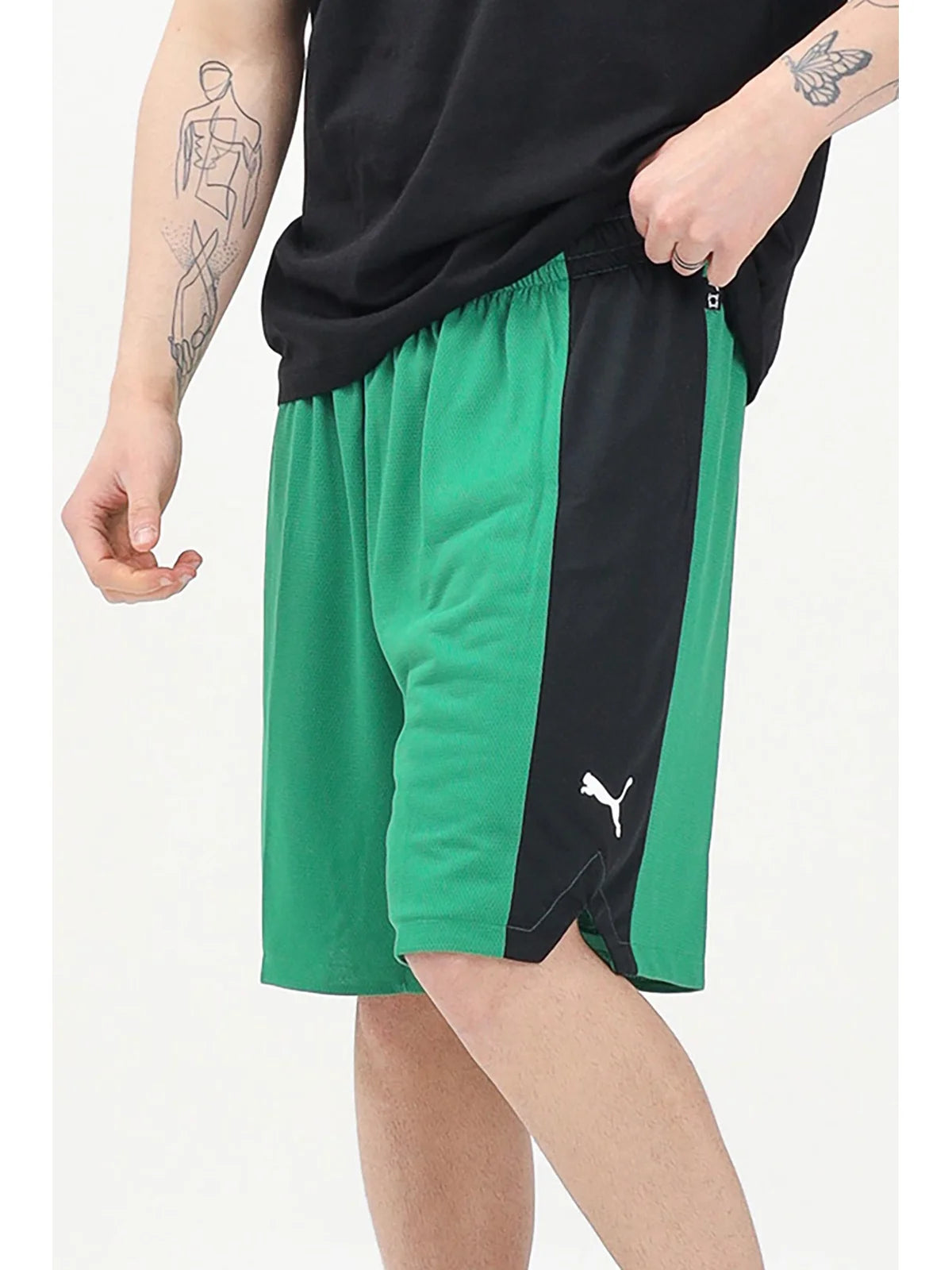 Puma Bermuda Nero/Rosso