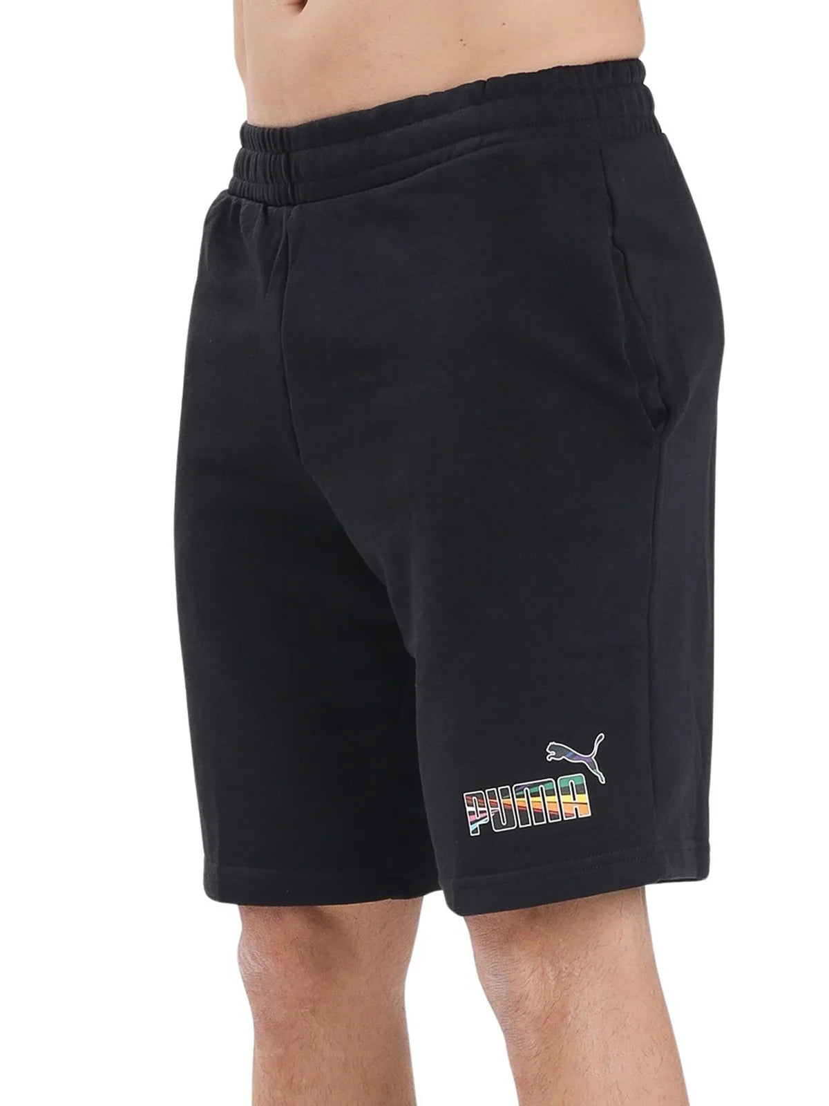 Puma Bermuda Cotone Poliestere - Nero