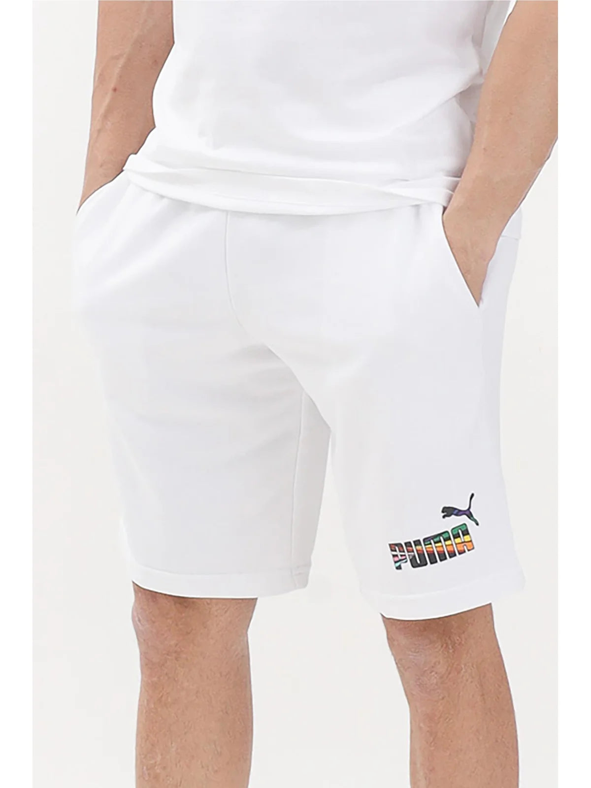 Puma Bermuda Cotone Poliestere - Nero
