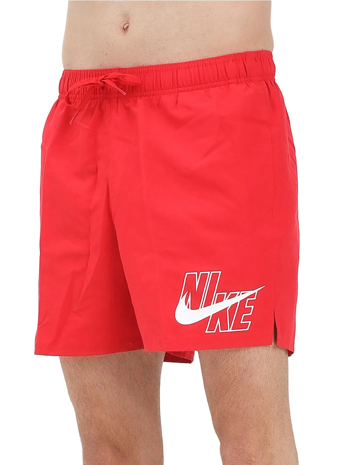 Nike Polyester Swim Trunks - Red