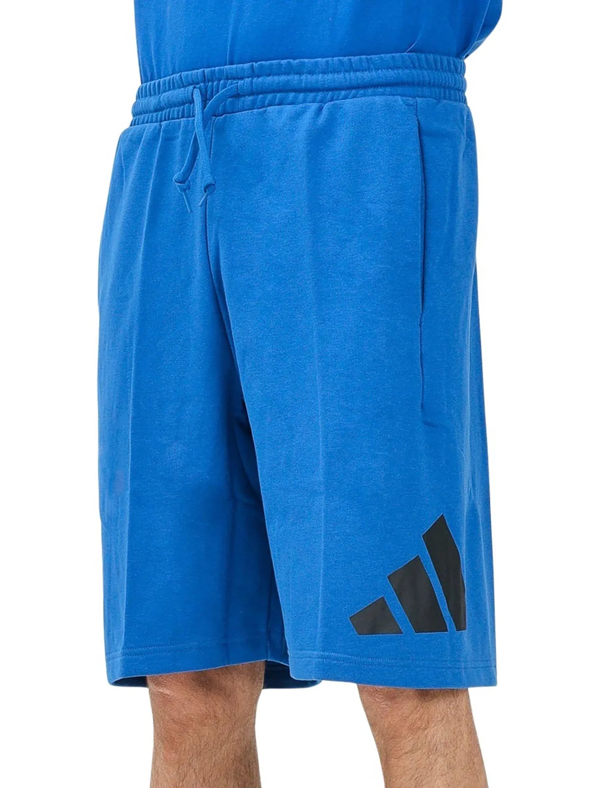 Adidas Bermuda Cotone Poliestere Riciclato Rayon - Blu