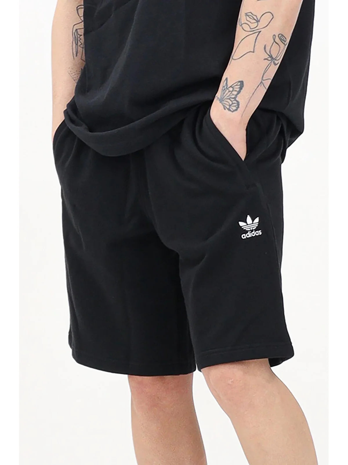 Adidas Bermuda Cotone - Nero
