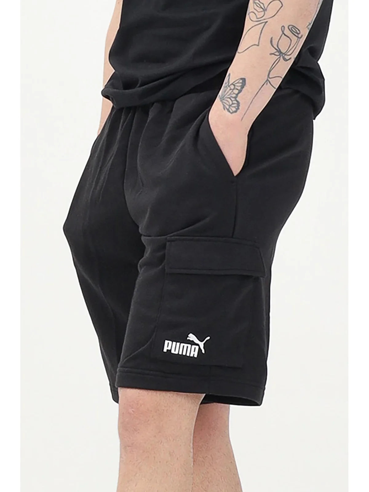Puma Bermuda Cotone/Poliestere - Nero