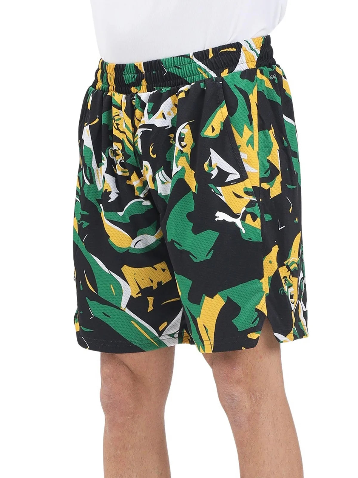 Puma Bermuda Stampati Poliestere - Multicolore