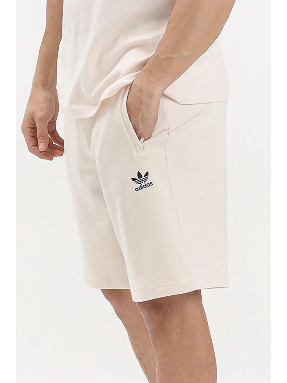 Adidas Bermuda Cotone - Bianco