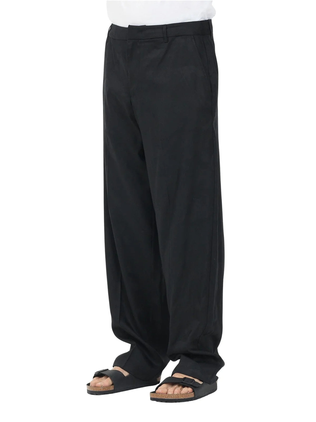 Armani Exchange Pantaloni Lyocell Camouflage - Nero