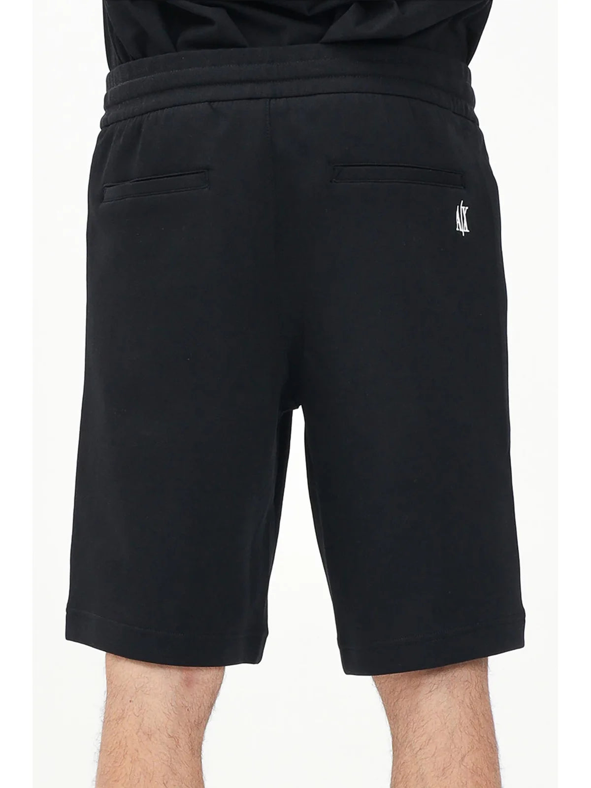 Armani Exchange Bermuda Cotone Poliestere Stretch - Nero
