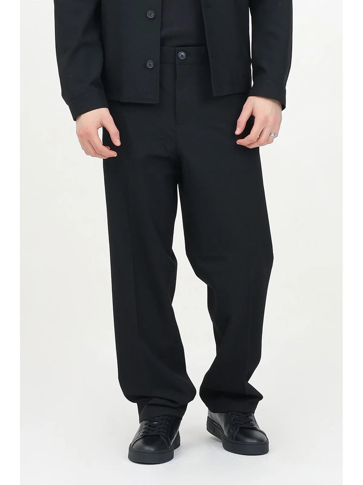 Selected Polyester Viscose Stretch Trousers - Coloured