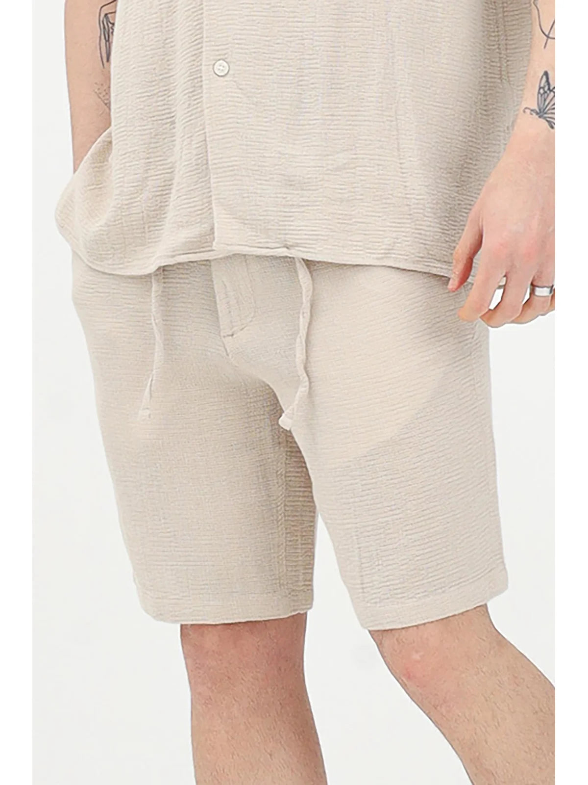 Selected Bermuda Cotone - Beige