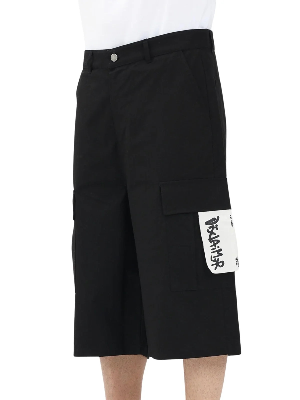 Disclaimer Bermuda Cotone - Nero