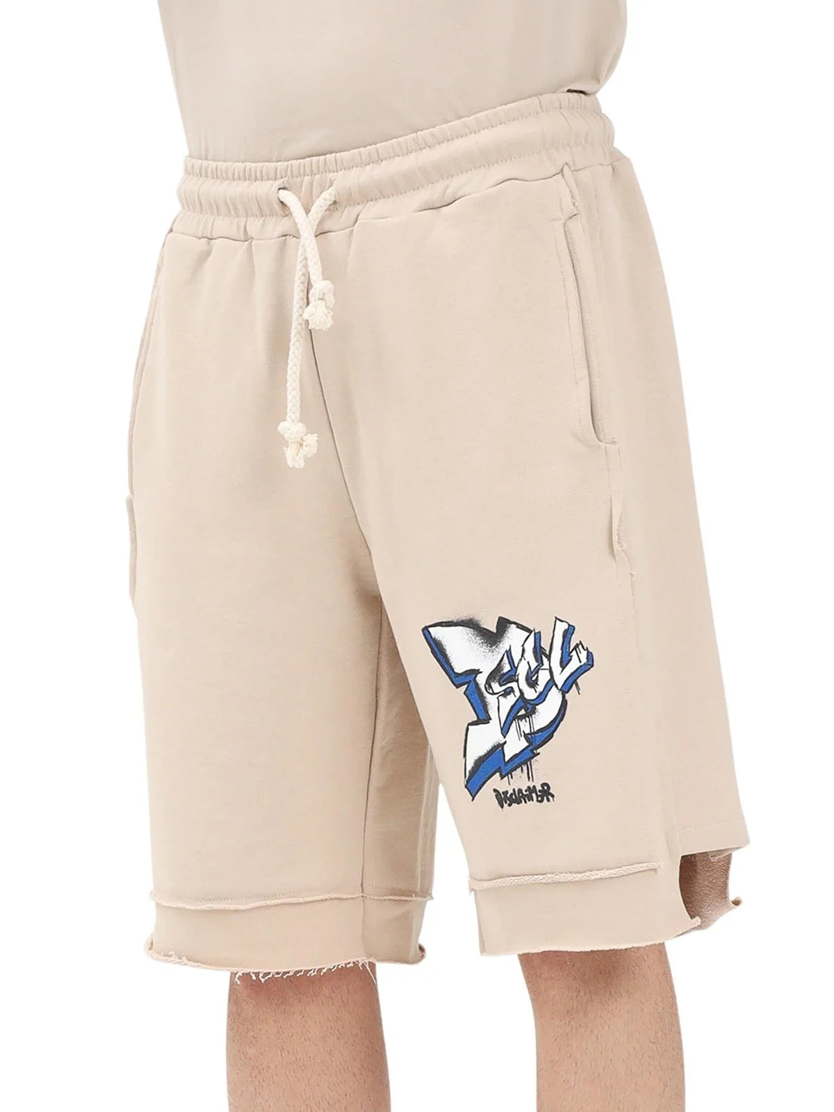 Disclaimer Bermuda Cotone - Beige