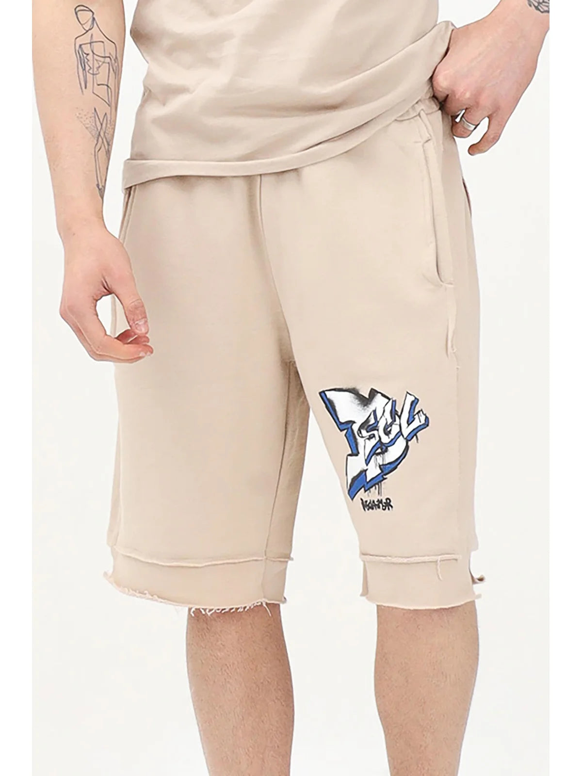 Disclaimer Bermuda Cotone - Beige