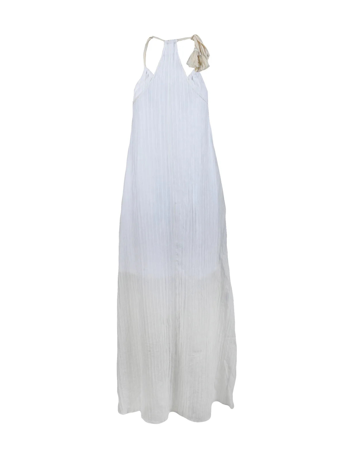 Cotazur Long Tunic Dress - White