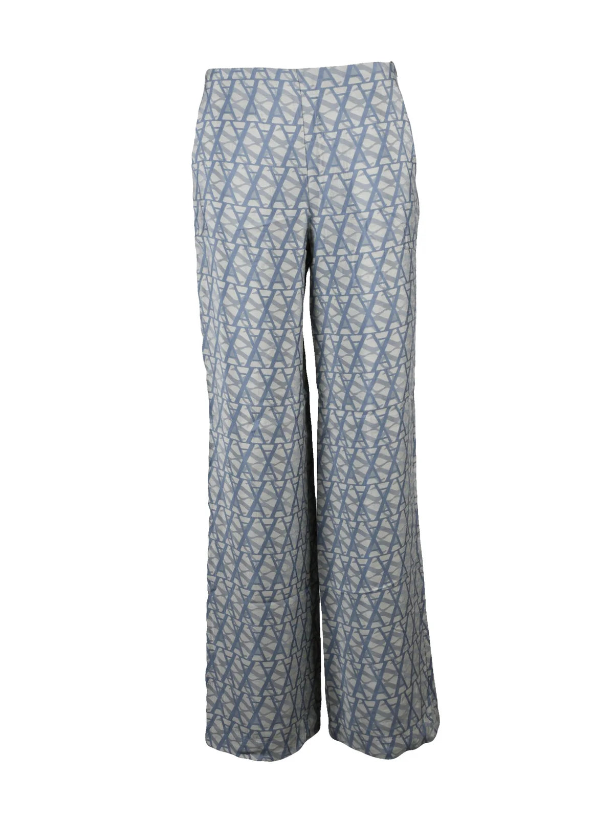 Alessia Santi Pantalone Palazzo - Grey/Sky Blue