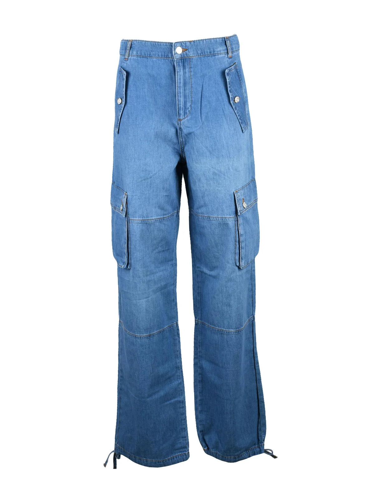 Moschino Jeans Pantalone Cargo - Blu