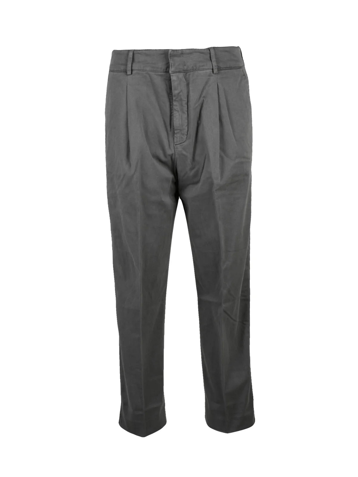 Dondup Pantalone Tania Vita Alta - Grigio