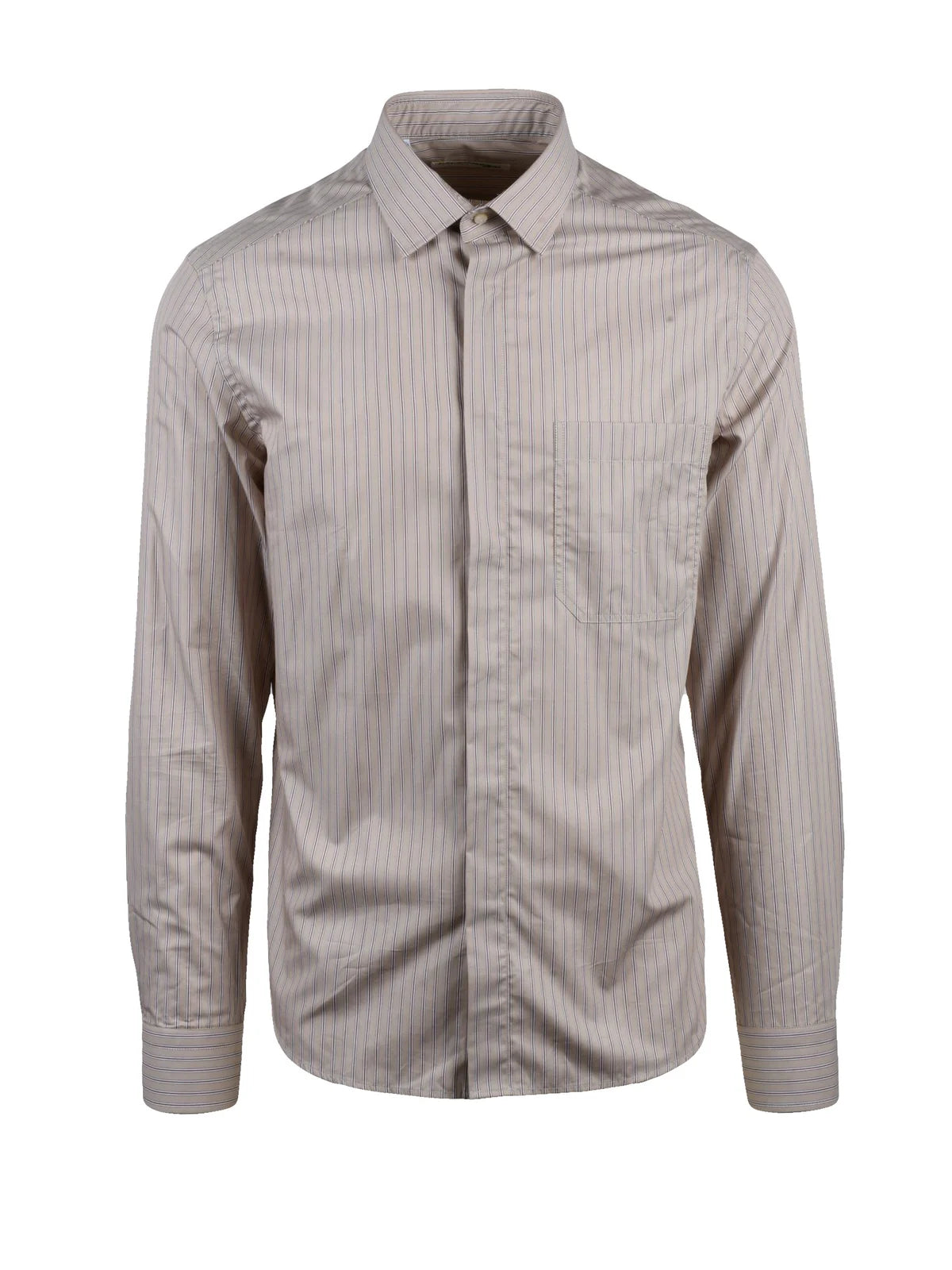 Deuxieme Camicia Cotone - Beige