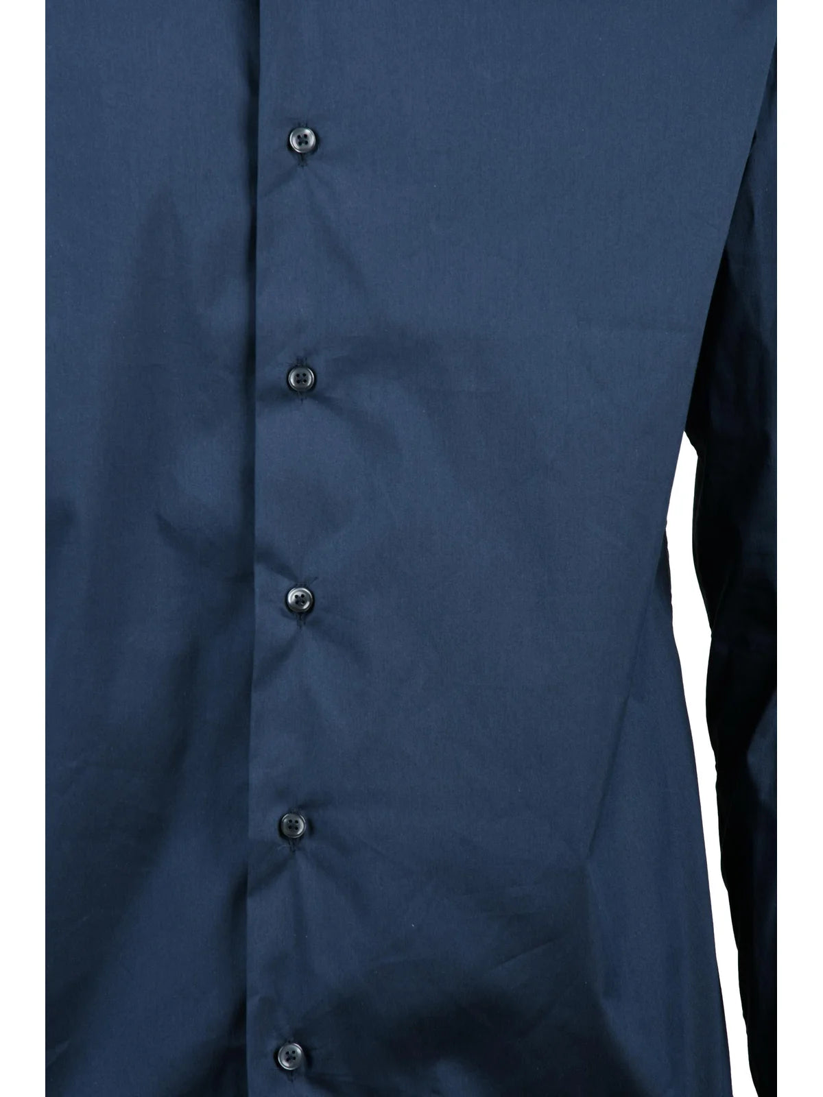 Grigio Camicia Stretch - Blu
