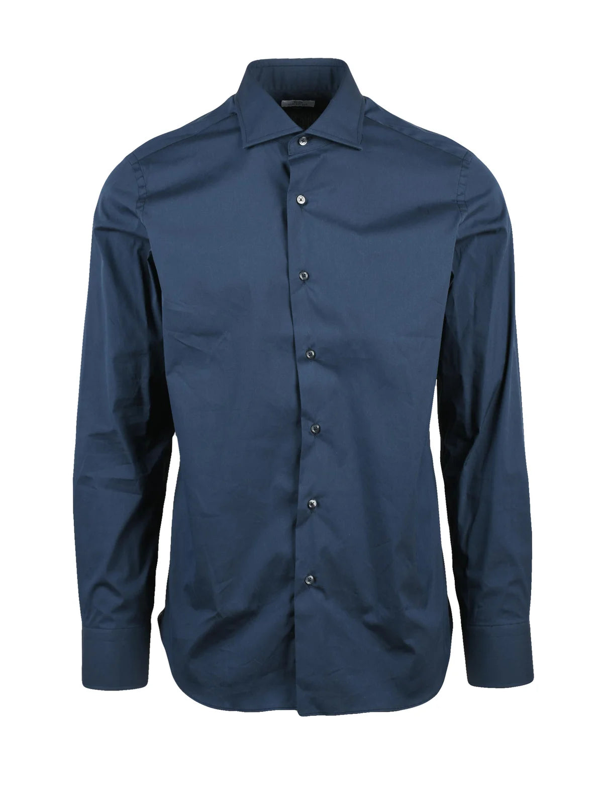 Grigio Camicia Stretch - Blu