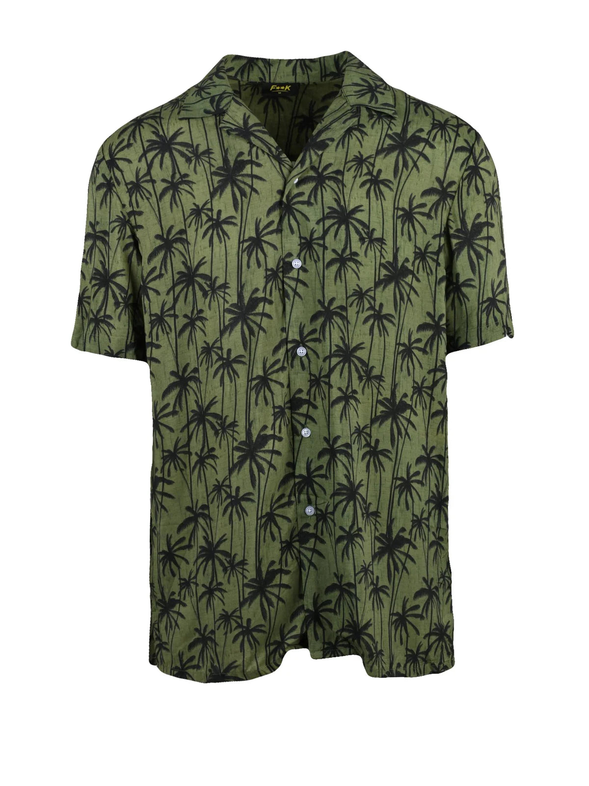 F**k Camicia Viscosa - Celeste