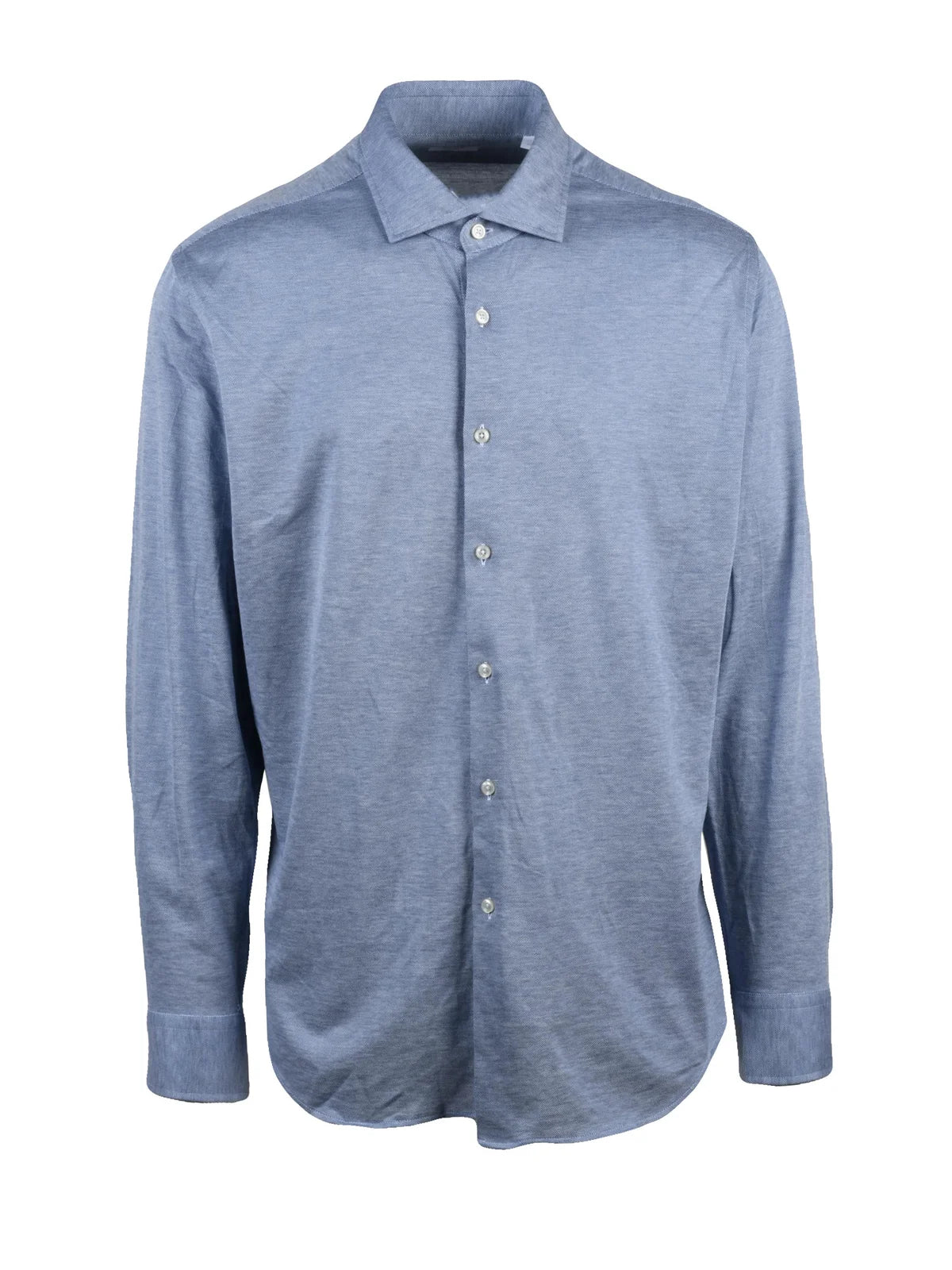 Xacus Camicia Cotone Lyocell - Blu