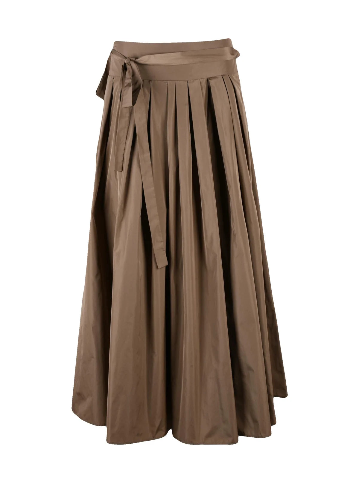 's Max Mara Gonna Taffetà - Marrone