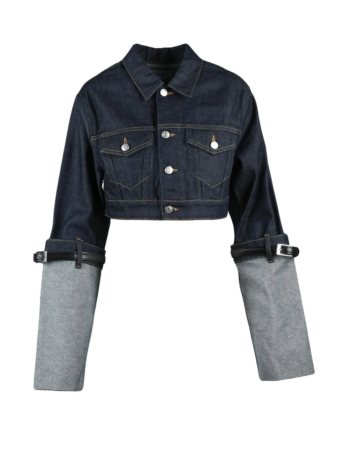 Coperni Giubbotto Corto Denim Blu