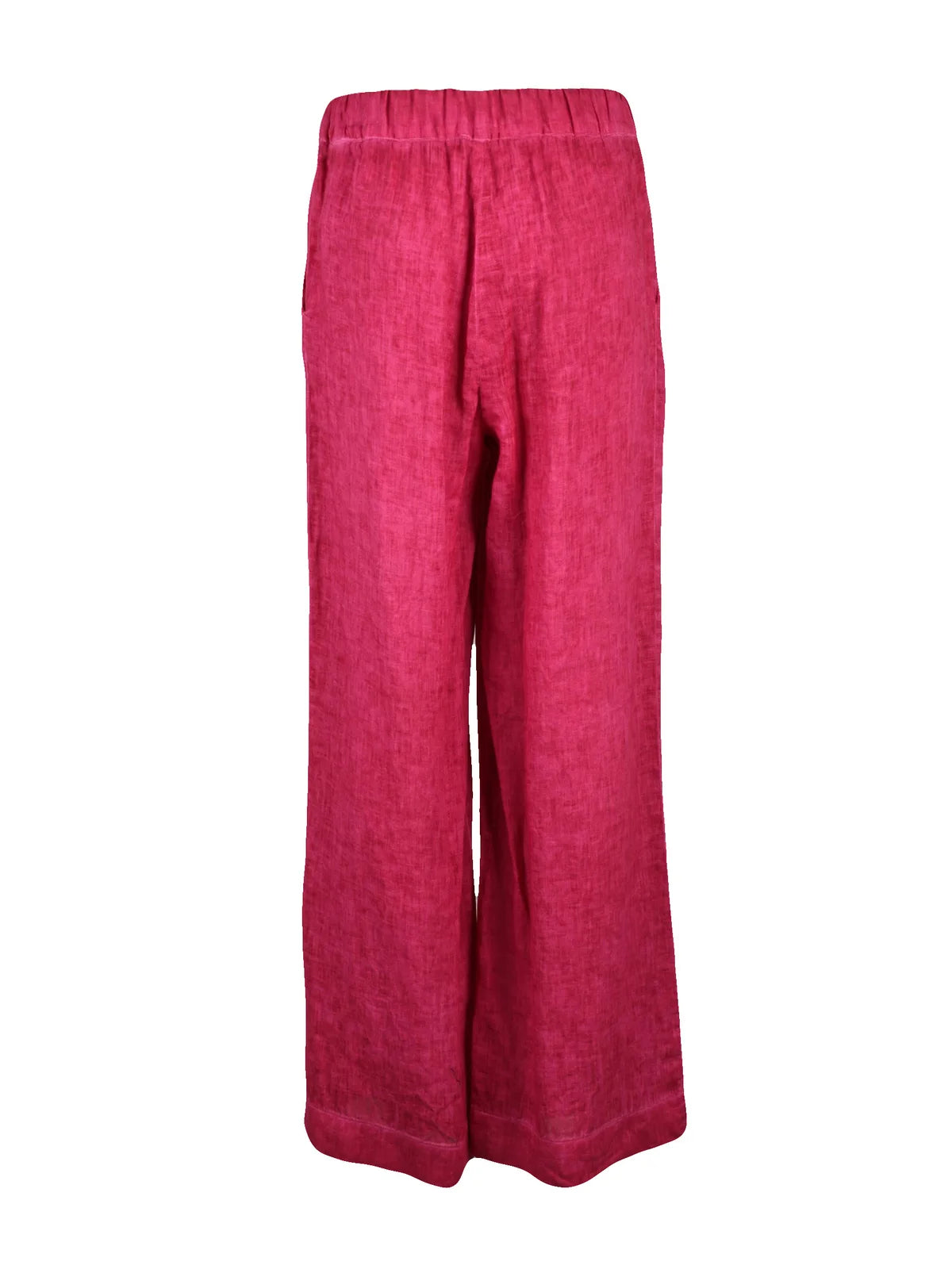 Anna Seravalli Tuta in Lino - Fucsia