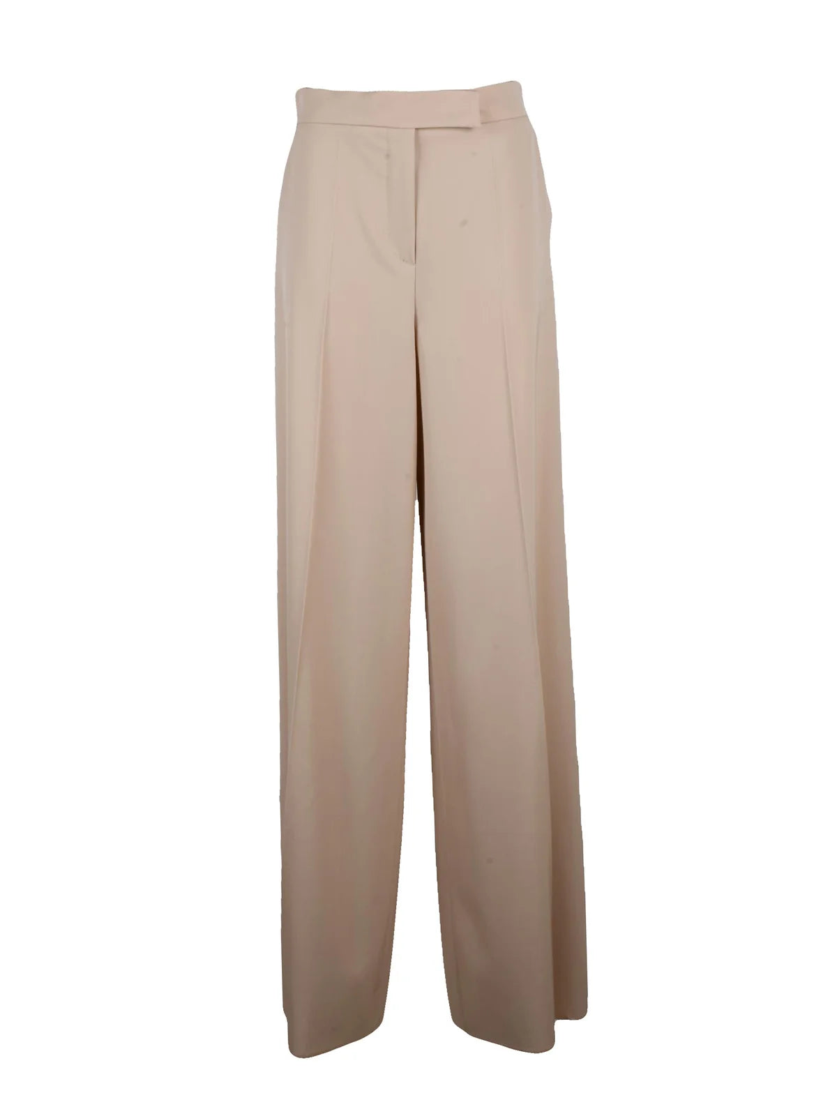 Max Mara Pantalone Ninfa Lana Vergine - Beige