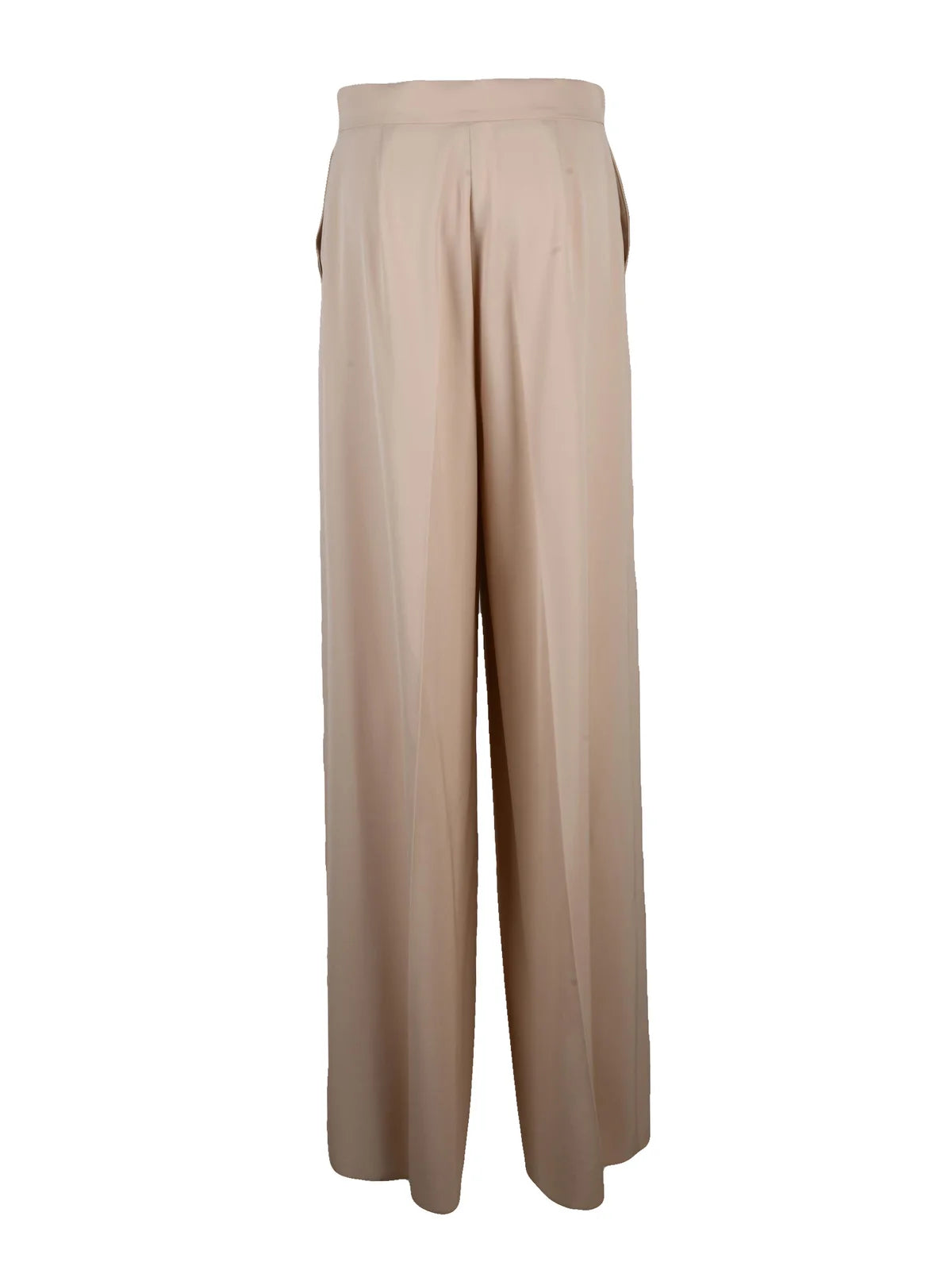 Max Mara Pantalone Ninfa Lana Vergine - Beige