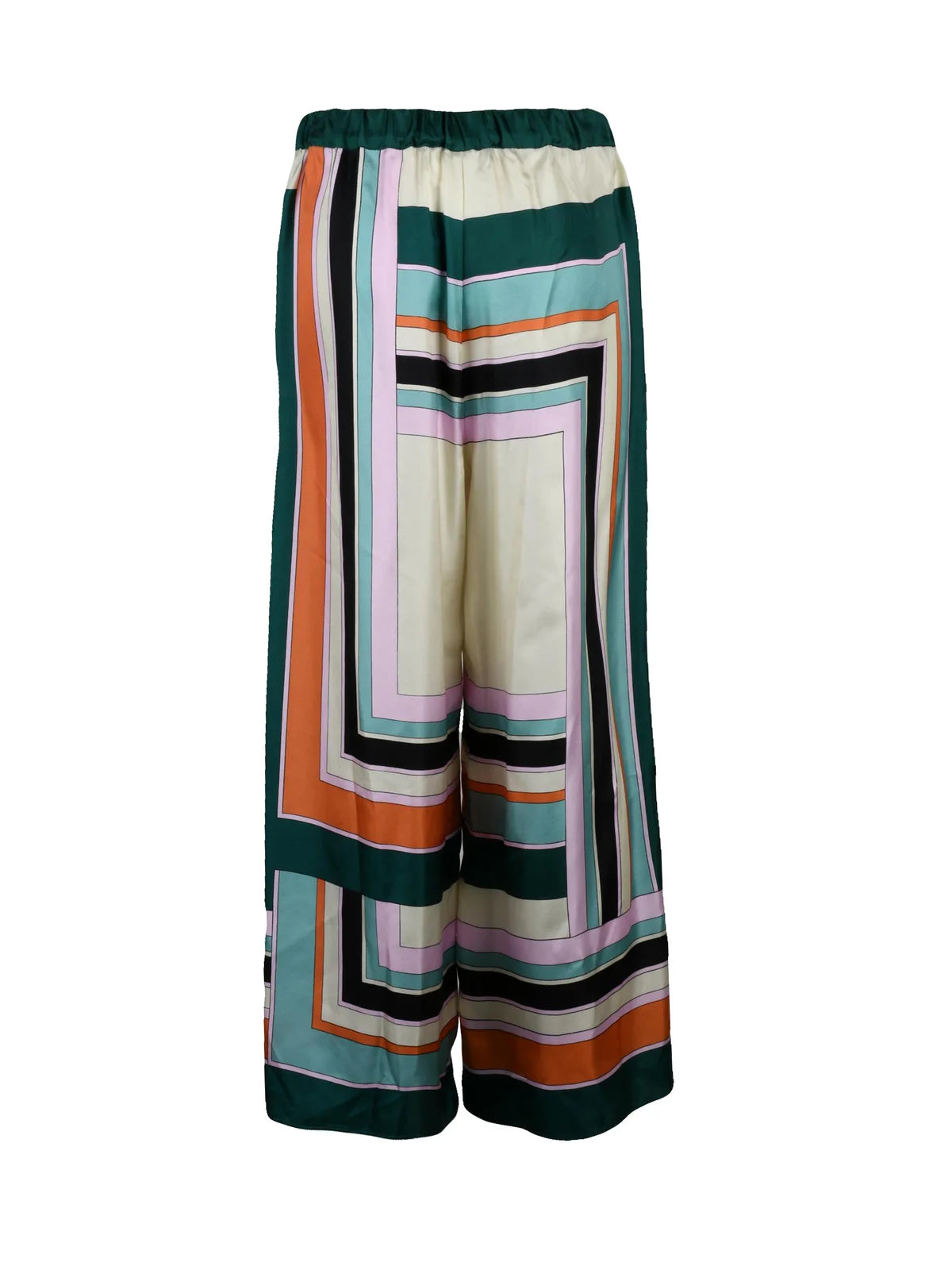 Weekend Max Mara Pantalone Seta - Multicolore