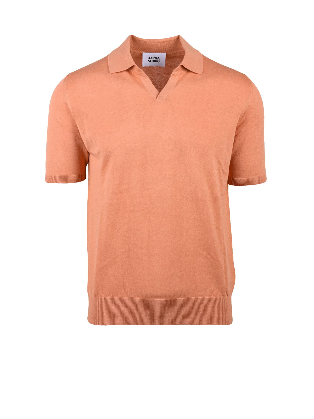 Alpha Studio Polo Maglia - Peach