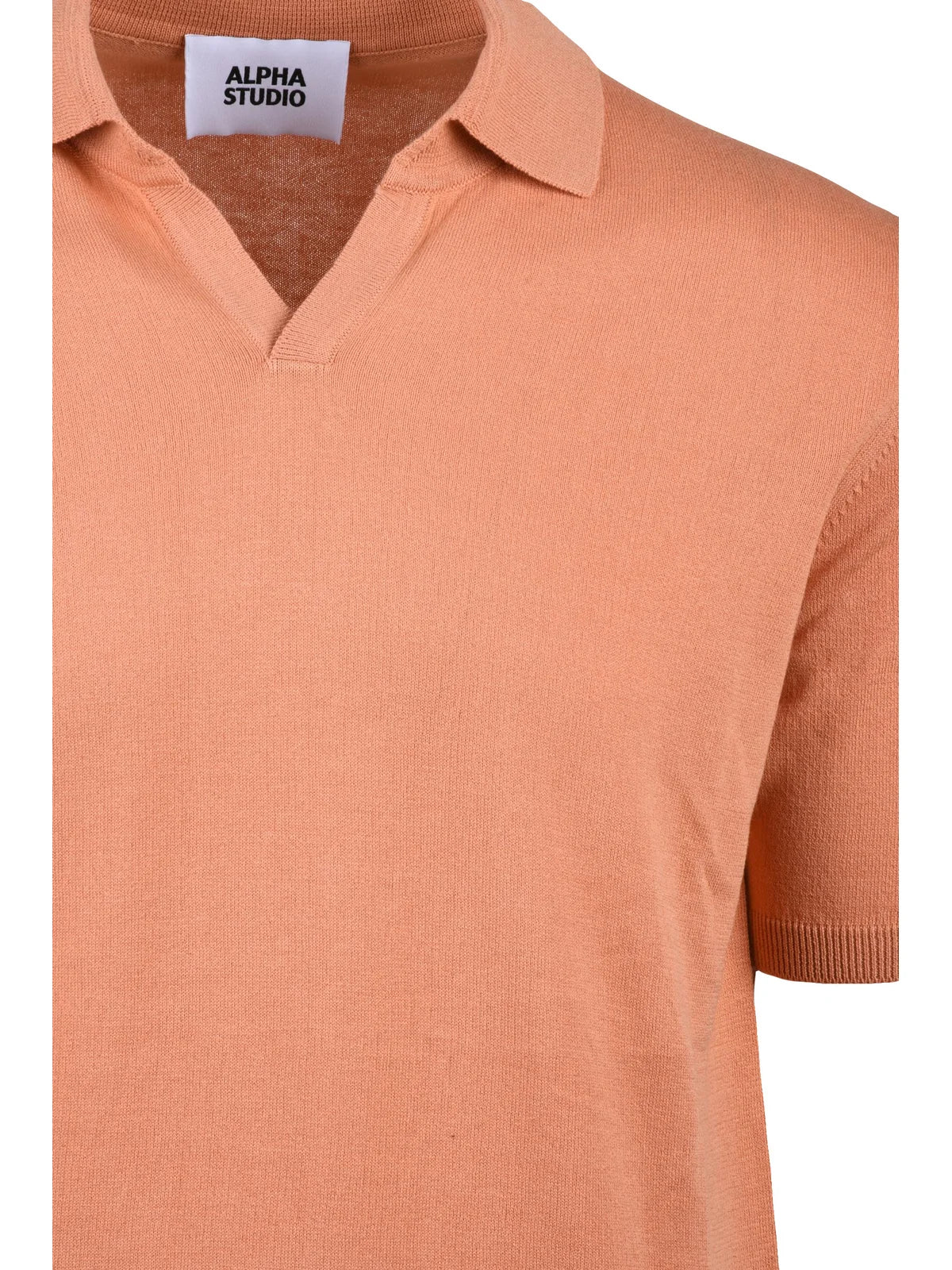 Alpha Studio Polo Maglia - Peach