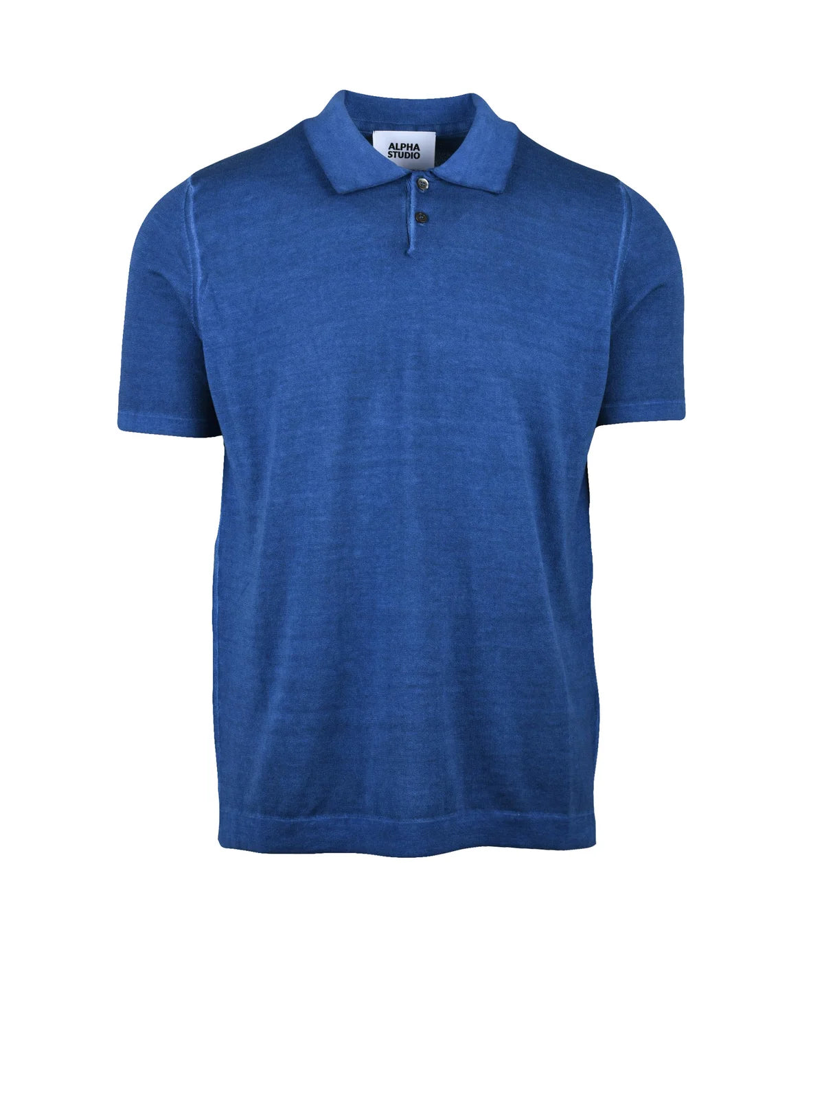 Alpha Studio Maglia Polo Indigo