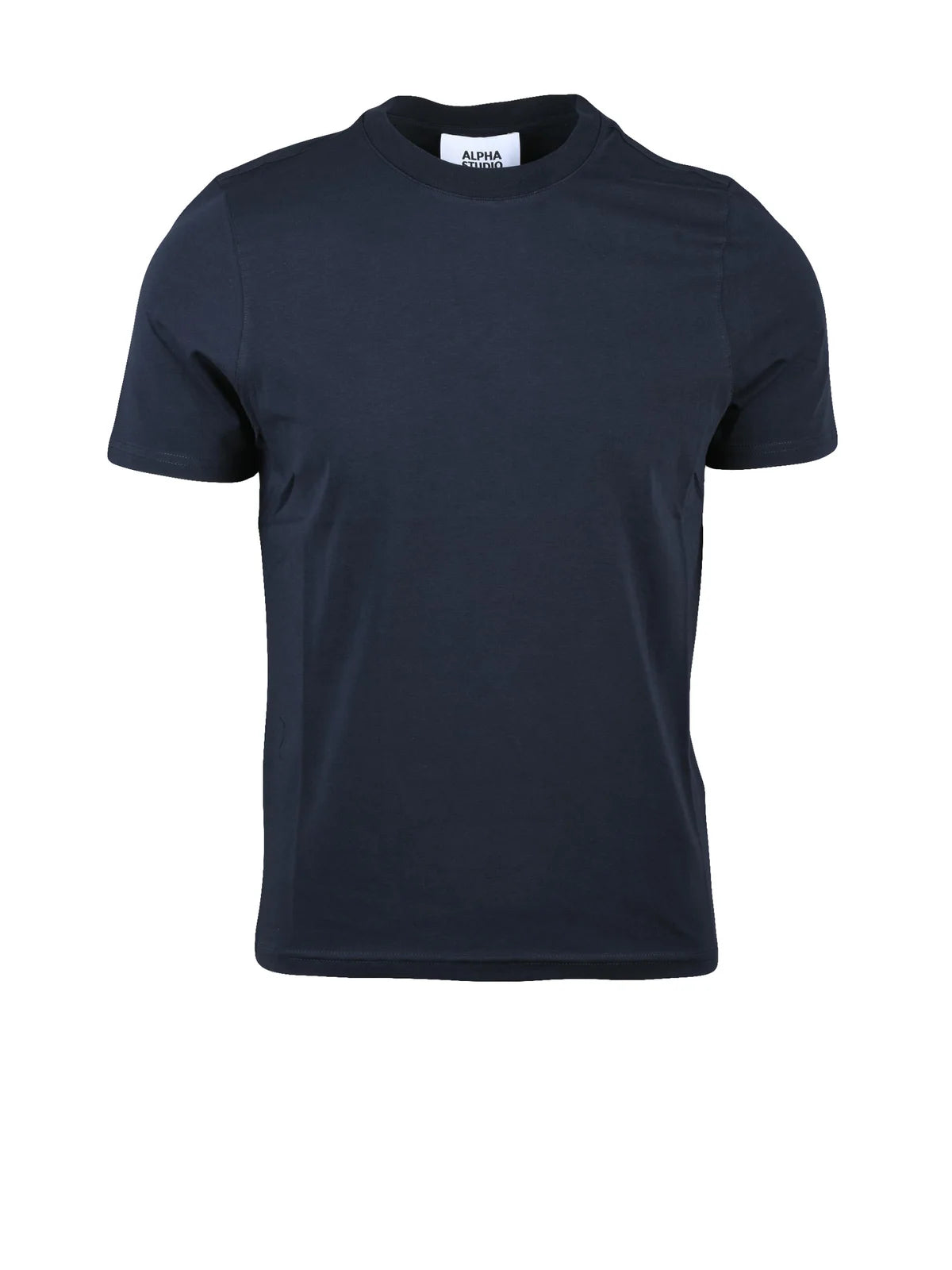 Alpha Studio T-shirt Stretch - Blu Notte