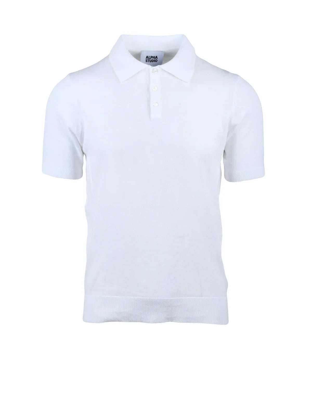 Alpha Studio Polo Maglia Cotone - Bianco