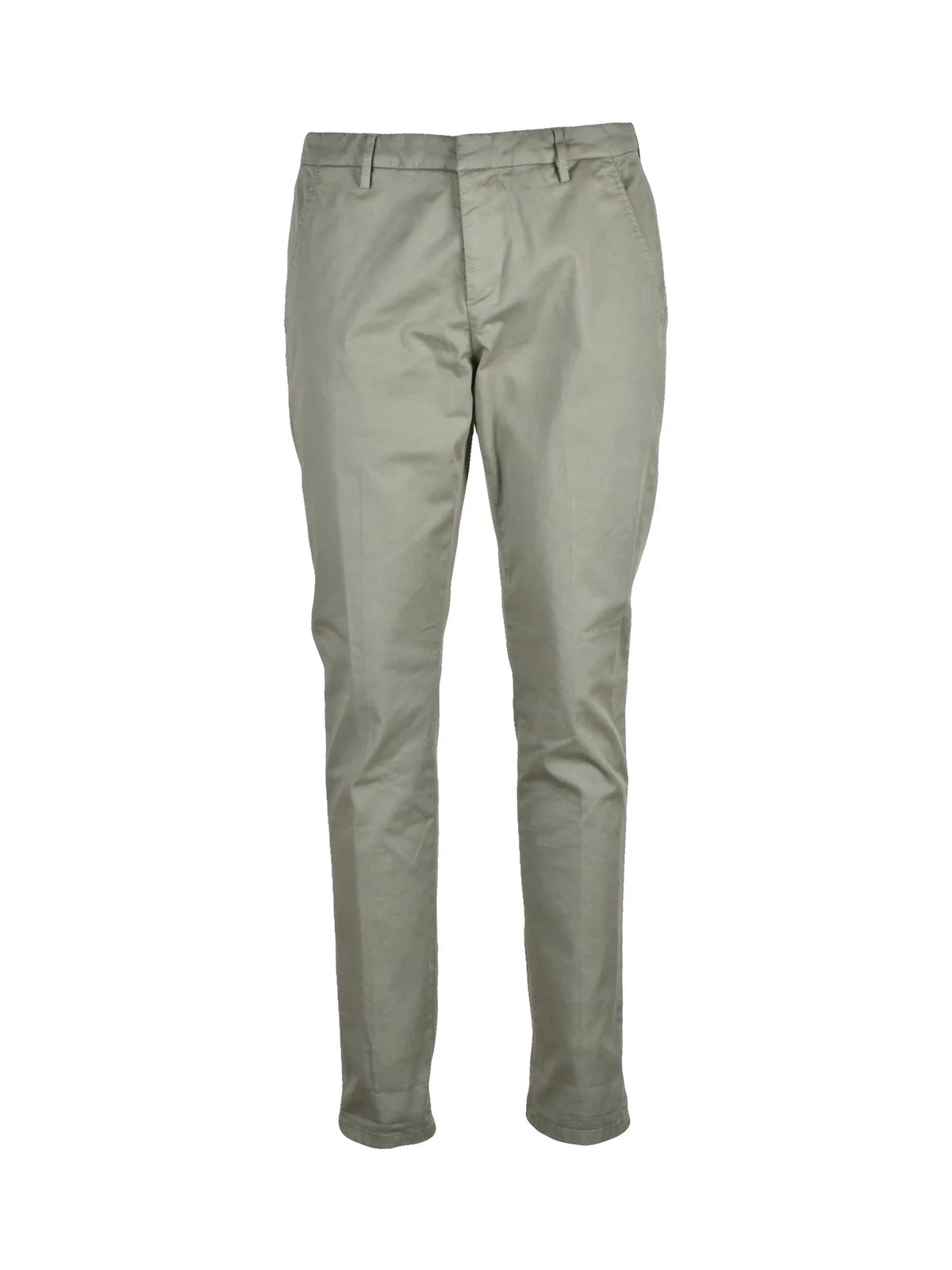 Dondup Pantalone Gaubert in Cotone Stretch - Verde