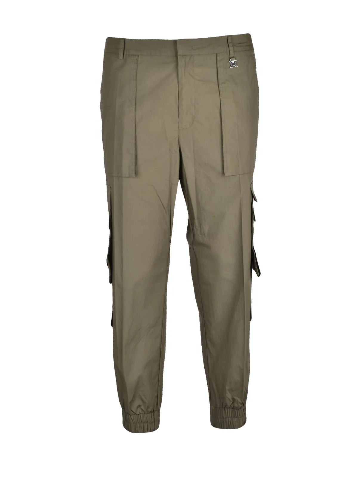 Richmond X Pantalone Cargo Cotone - Verde Militare