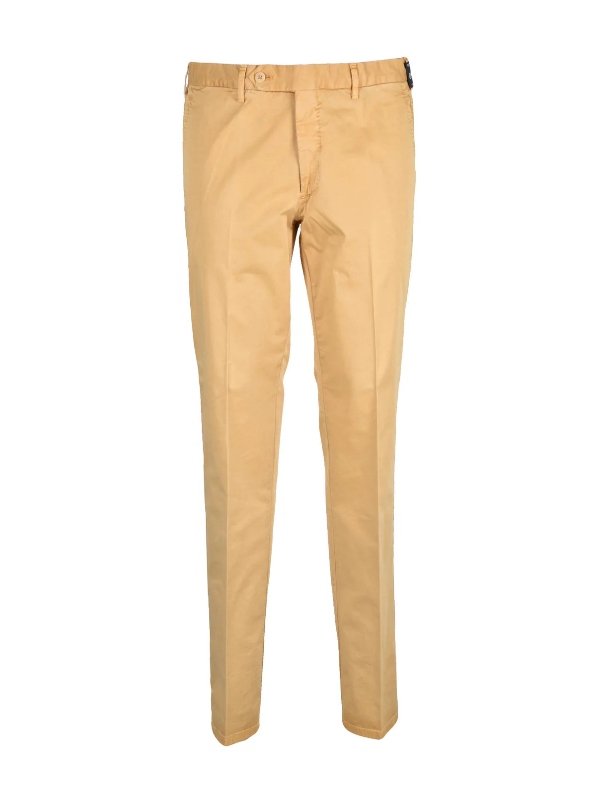 Rotasport Pantalone Classico in Cotone - Giallo