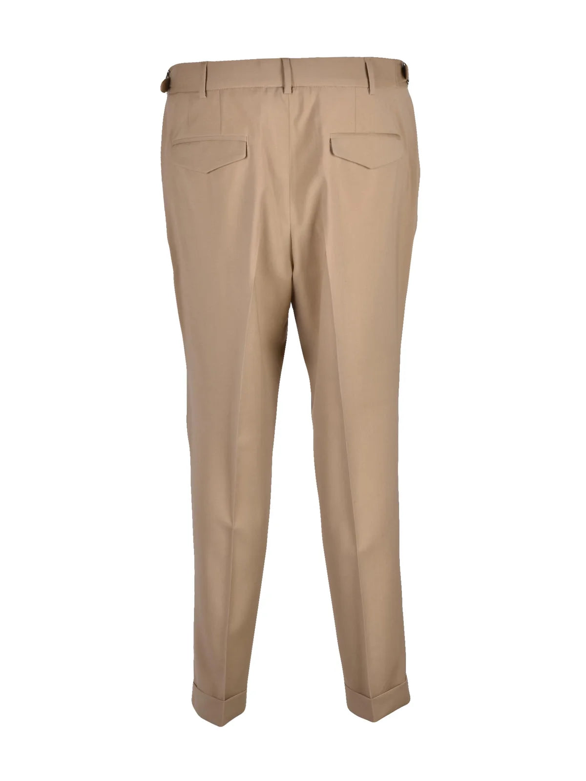 Paoloni Pantalone Lana Vergine Classico - Beige