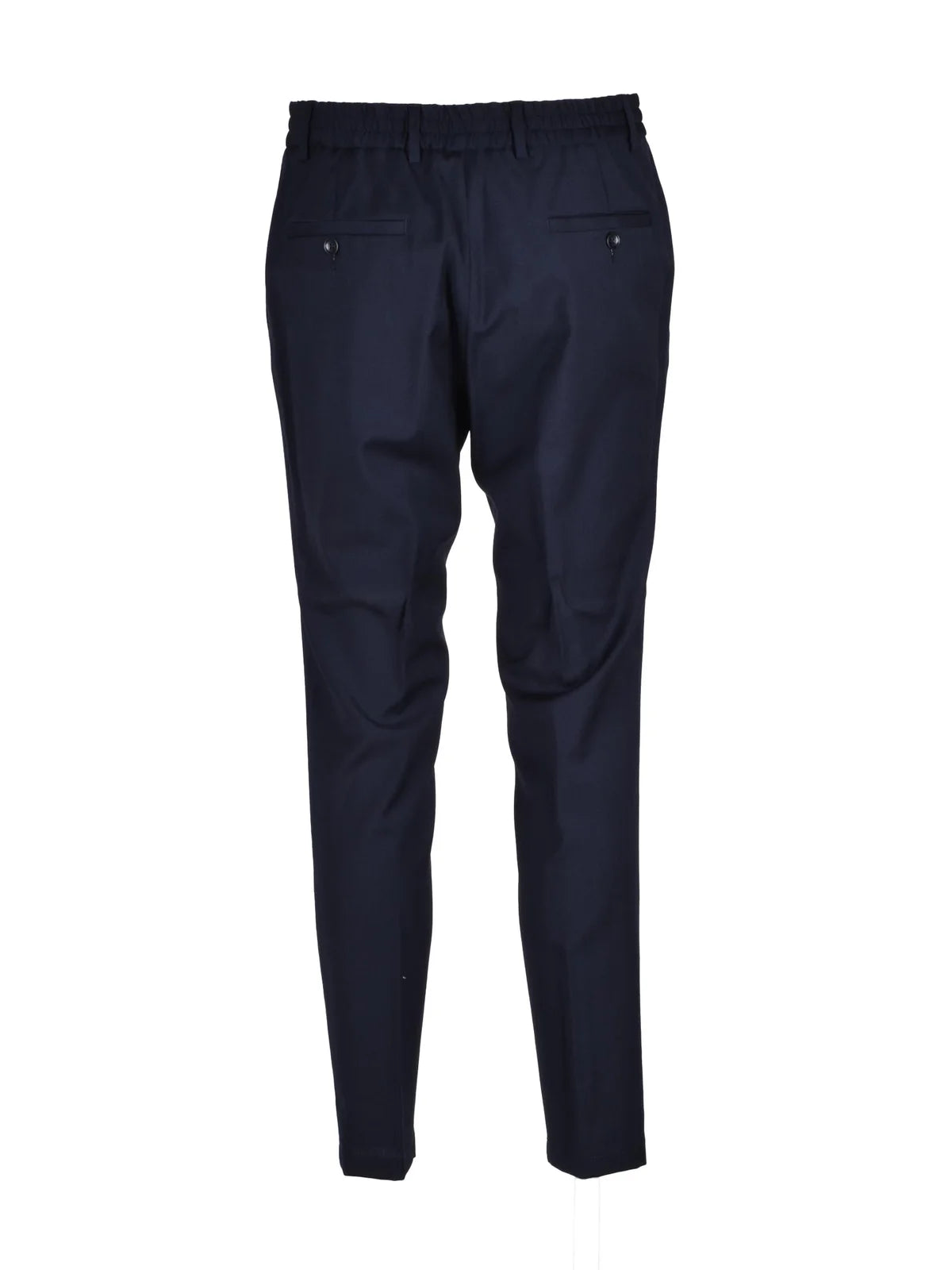 Paoloni Pantalone Classico Lana Stretch - Blu