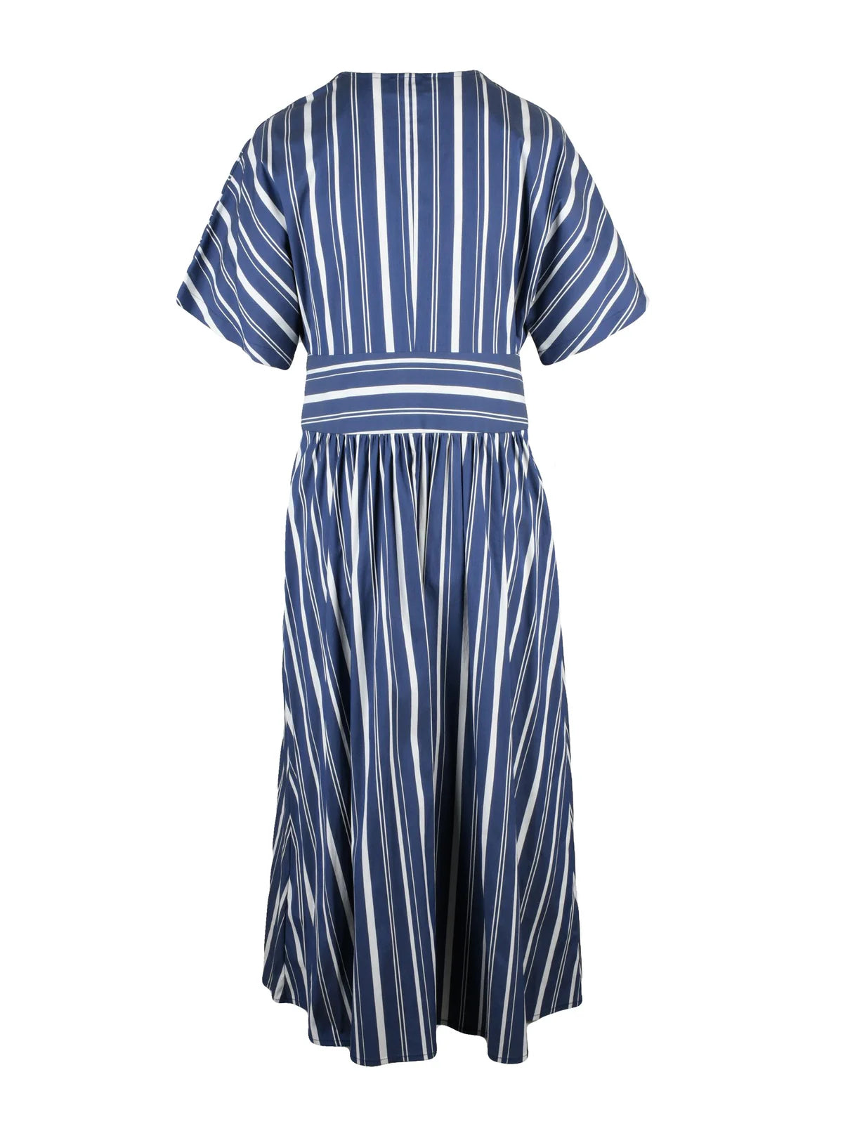 Woolrich Abito Portafoglio Bianco/Blu Cotone Stretch