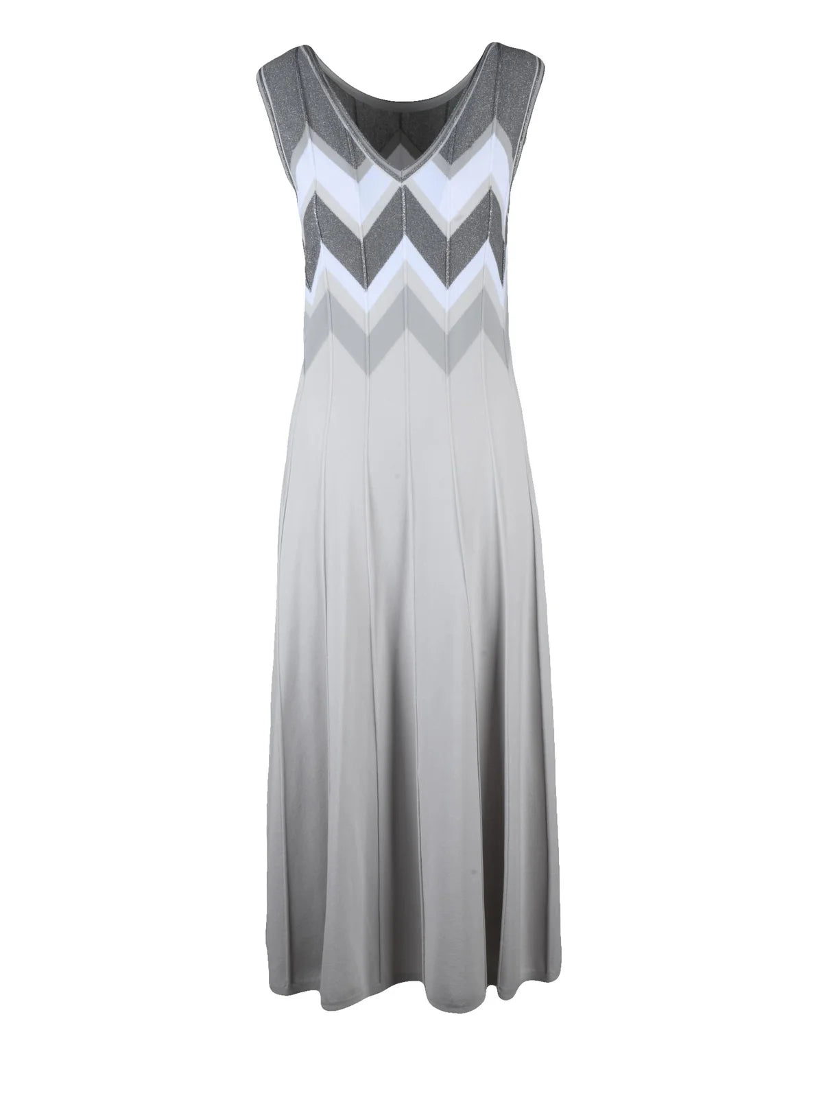 D.exterior Abito Maglia Svasato - Indaco