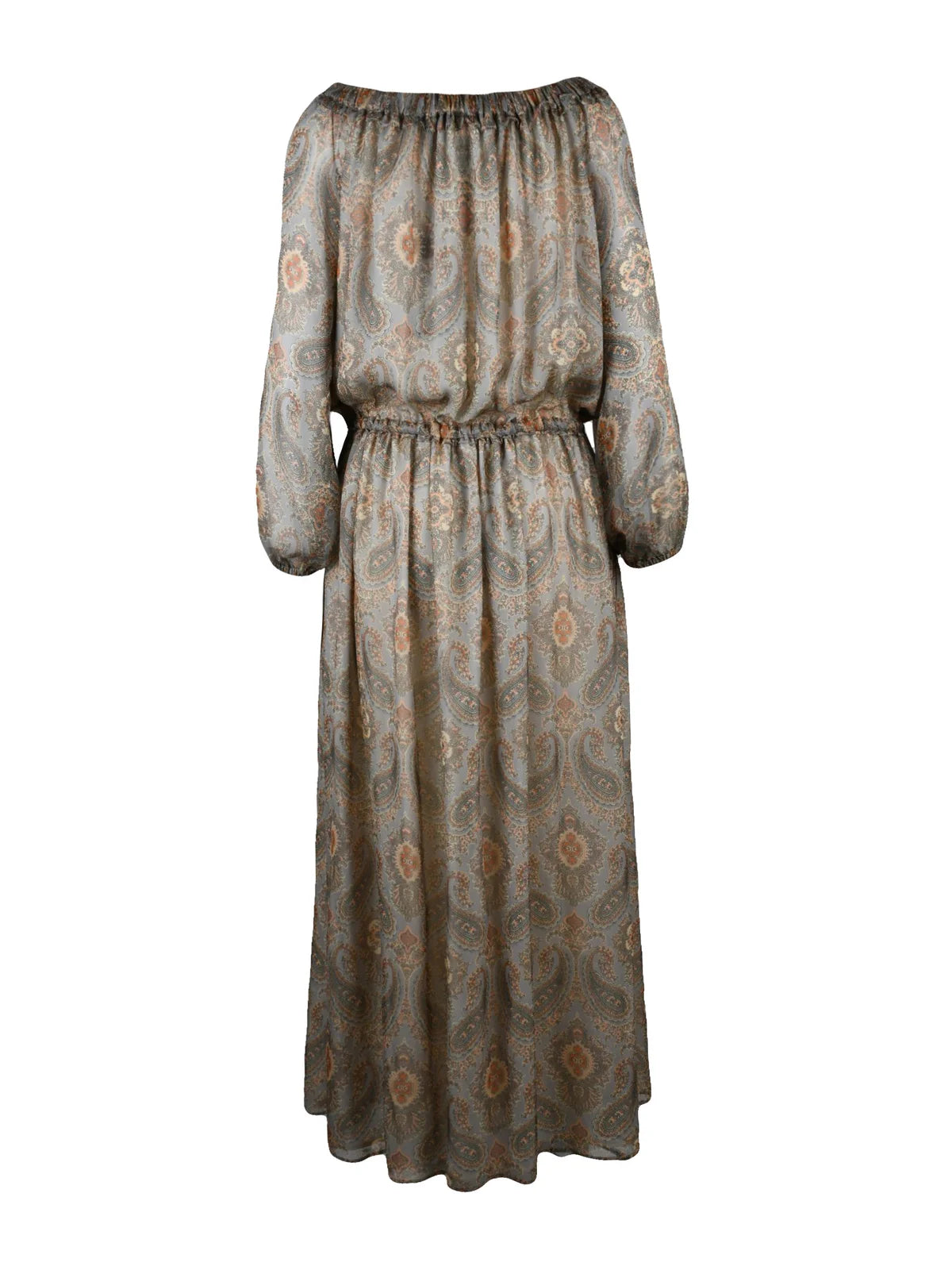 Weekend Max Mara Abito Lungo Multicolore Seta